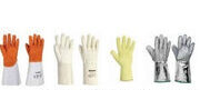 Heat Resistent Gloves Upto 500°C Leather/ Cotton/ Kevlar/ Aluminized/ Zetex